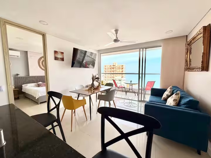 EN ARRIENDO APARTAMENTO AMOBLADO EN MARBELLA - CARTAGENA