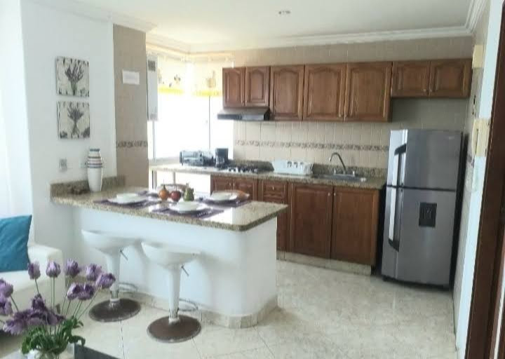 APARTAMENTO AMOBLADO EN ARRIENDO EL LAGUITO - CARTAGENA