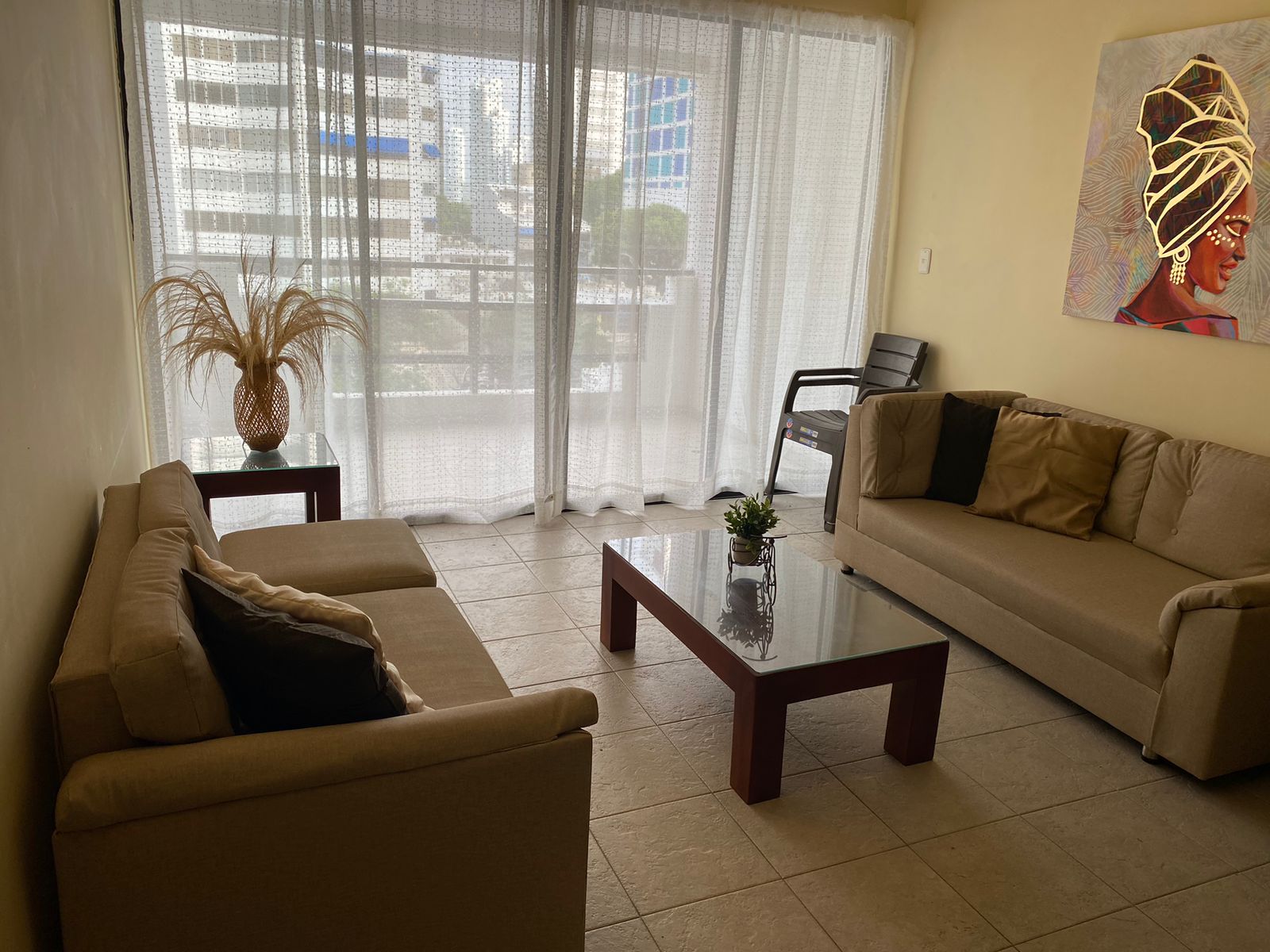 APARTAMENTO AMOBLADO EN ARRIENDO BOCAGRANDE - CARTAGENA