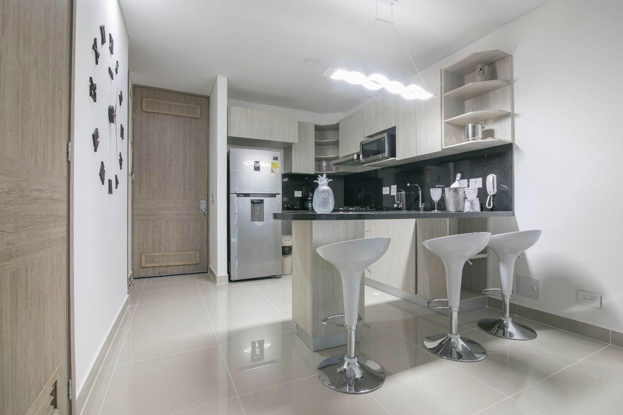 APARTAMENTO AMOBLADO EN VENTA BOCAGRANDE - CARTAGENA