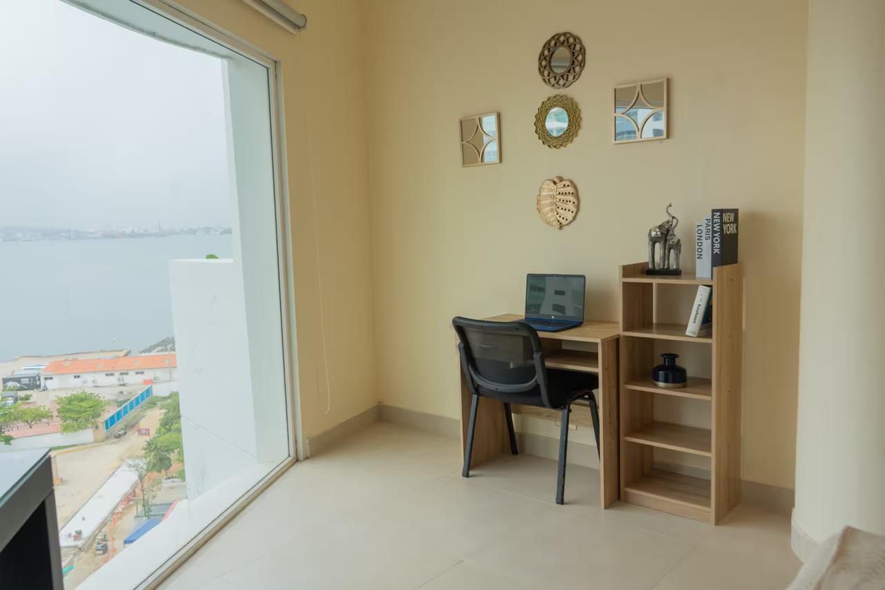 APARTAMENTO AMOBLADO EN ARRIENDO BOCAGRANDE - CARTAGENA