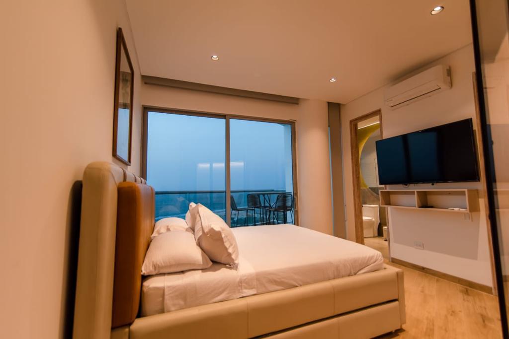 PENTHOUSE AMOBLADO EN ARRIENDO, ZONA NORTE - CARTAGENA