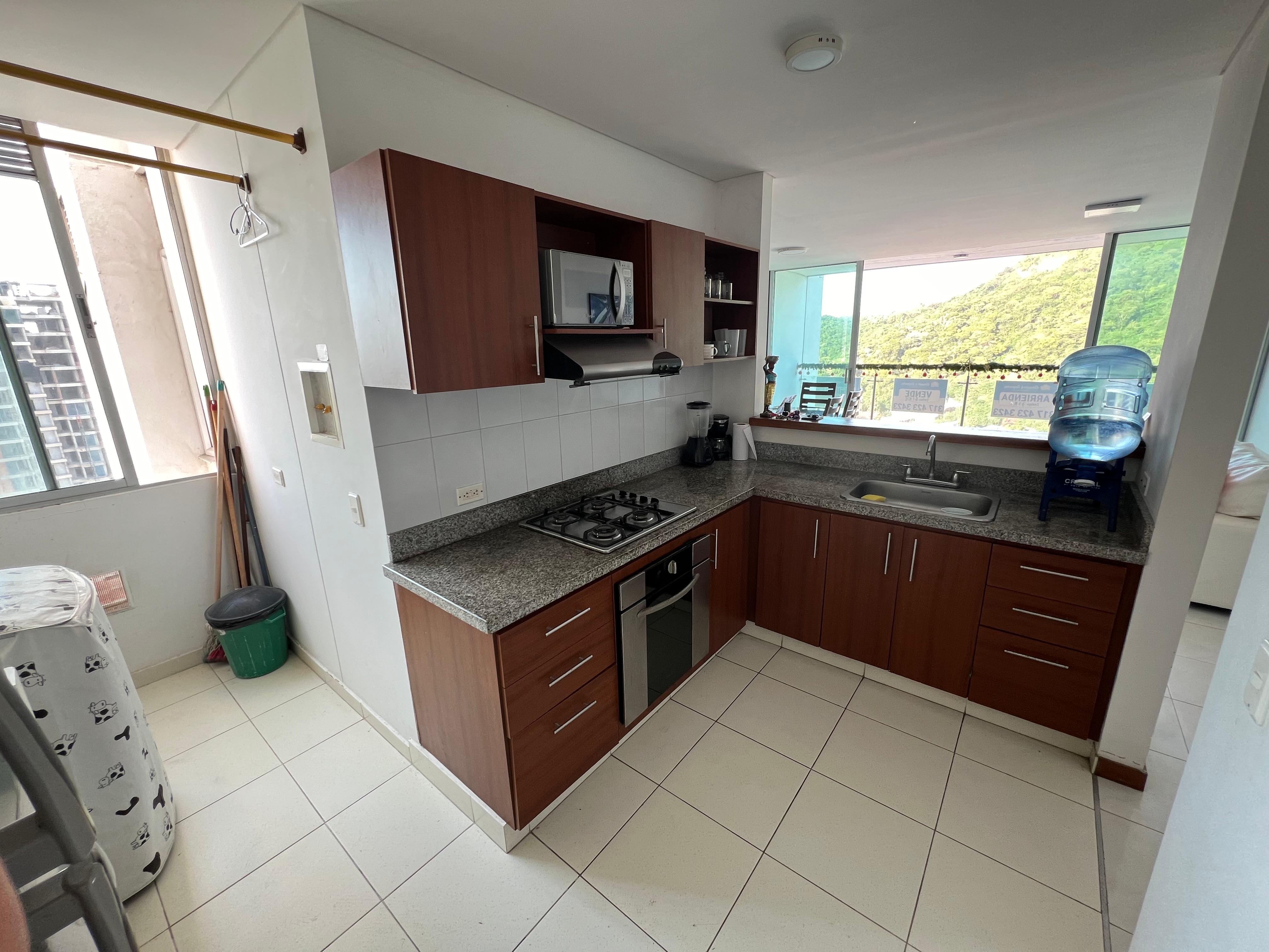 APARTAMENTO AMOBLADO EN ARRIENDO PIE DE LA POPA - CARTAGENA