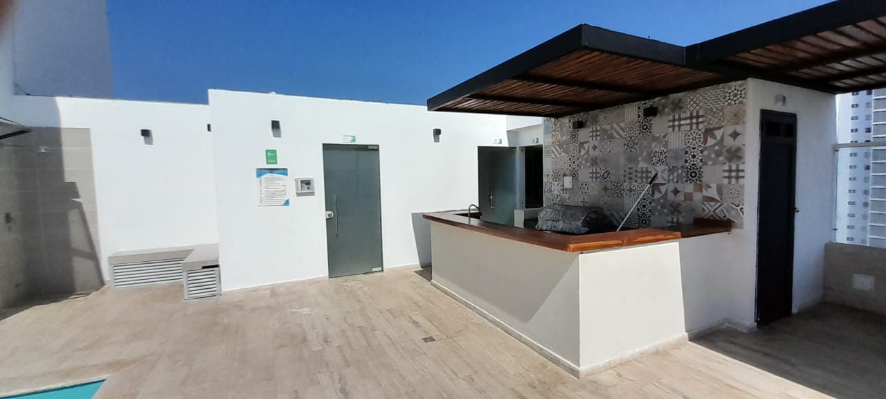 APARTAMENTO AMOBLADO EN VENTA, BOCAGRANDE - CARTAGENA