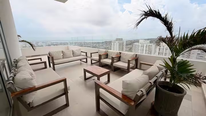 EN ARRIENDO APARTAMENTO AMOBLADO EN MARBELLA - CARTAGENA