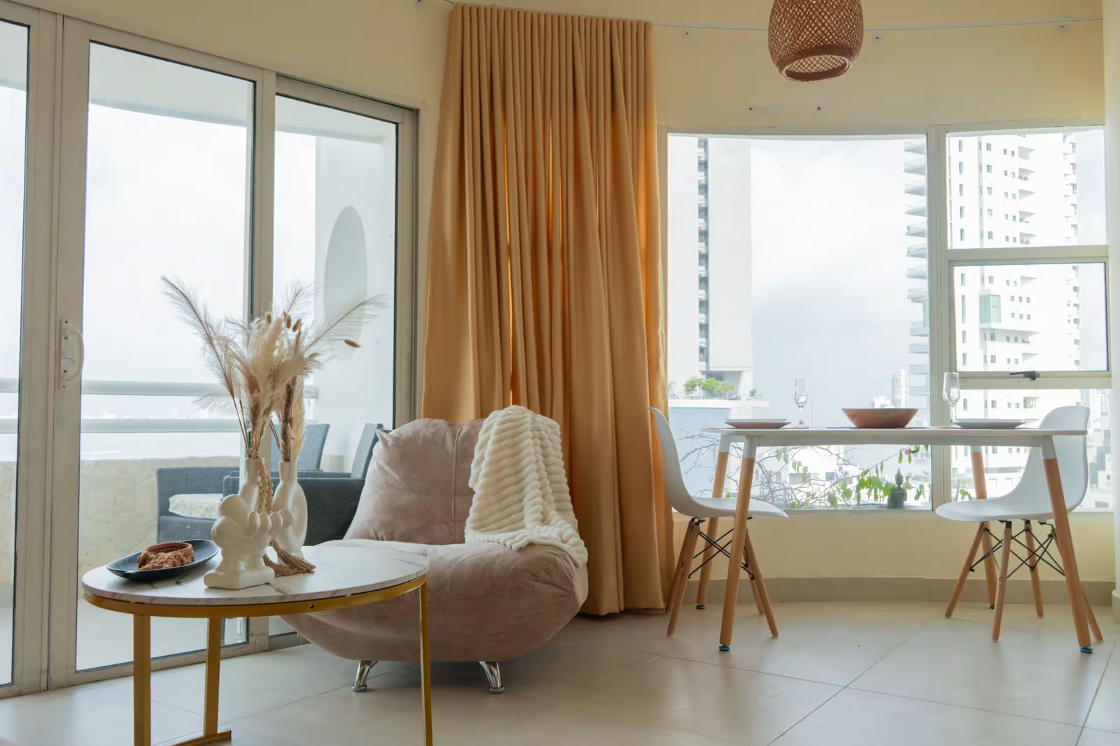 APARTAMENTO AMOBLADO EN ARRIENDO BOCAGRANDE - CARTAGENA