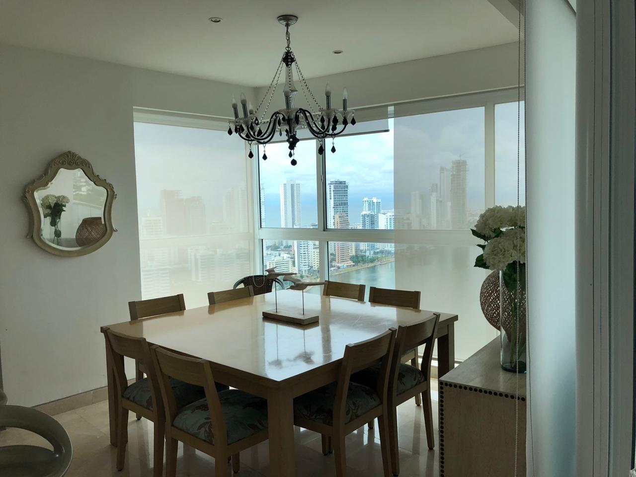 APARTAMENTO AMOBLADO EN ARRIENDO CASTILLOGRANDE - CARTAGENA