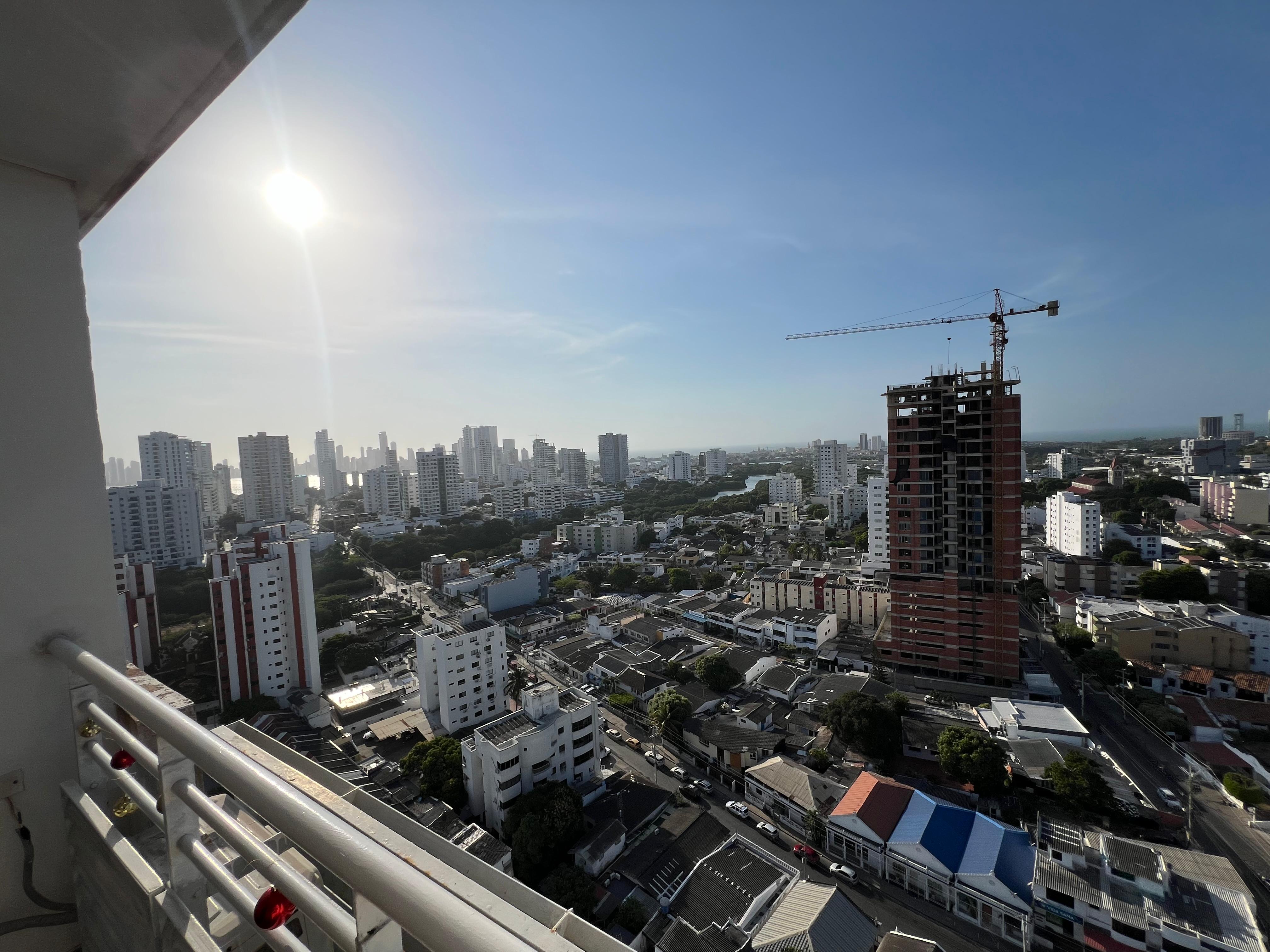 APARTAMENTO AMOBLADO EN ARRIENDO PIE DE LA POPA - CARTAGENA