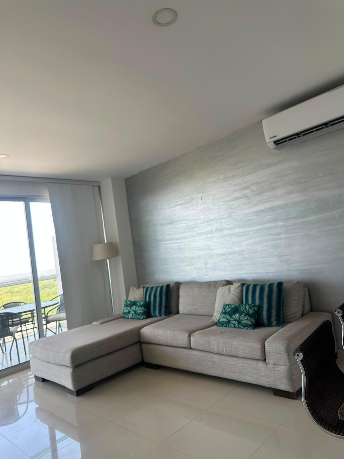 ARRIENDO APARTAMENTO AMOBLADO LA BOQUILLA - MORROS CARTAGENA