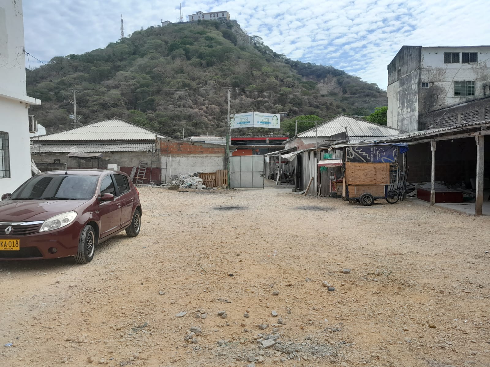 ARRIENDO LOTE - PIE DE LA POPA - CARTAGENA