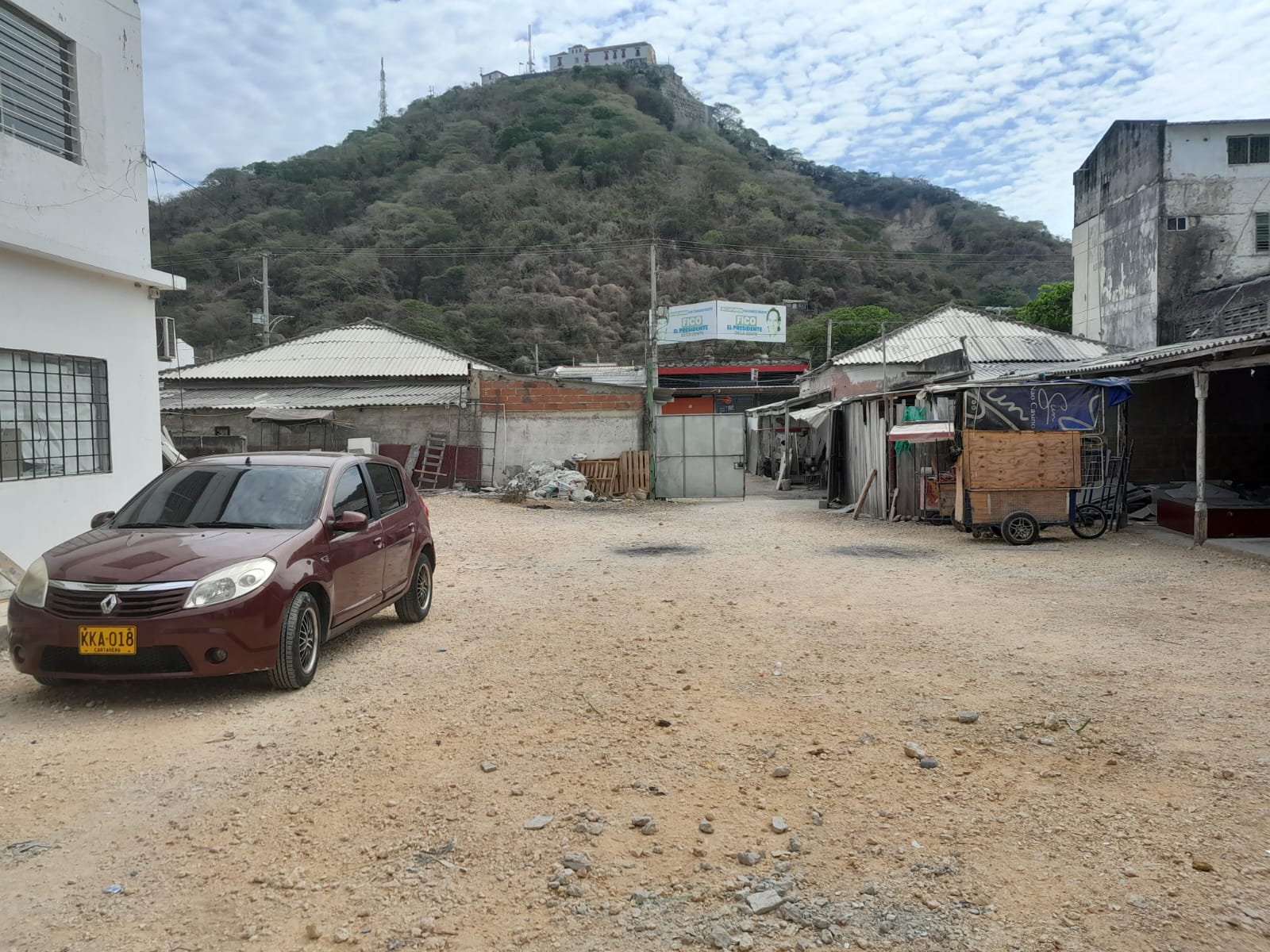 ARRIENDO LOTE - PIE DE LA POPA - CARTAGENA