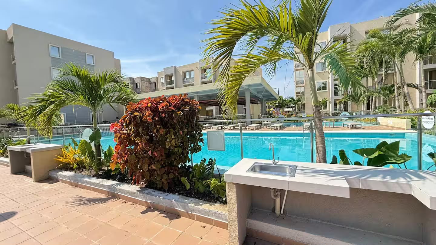 ARRIENDO APARTAMENTO AMOBLADO MANZANILLO DEL MAR - CARTAGENA