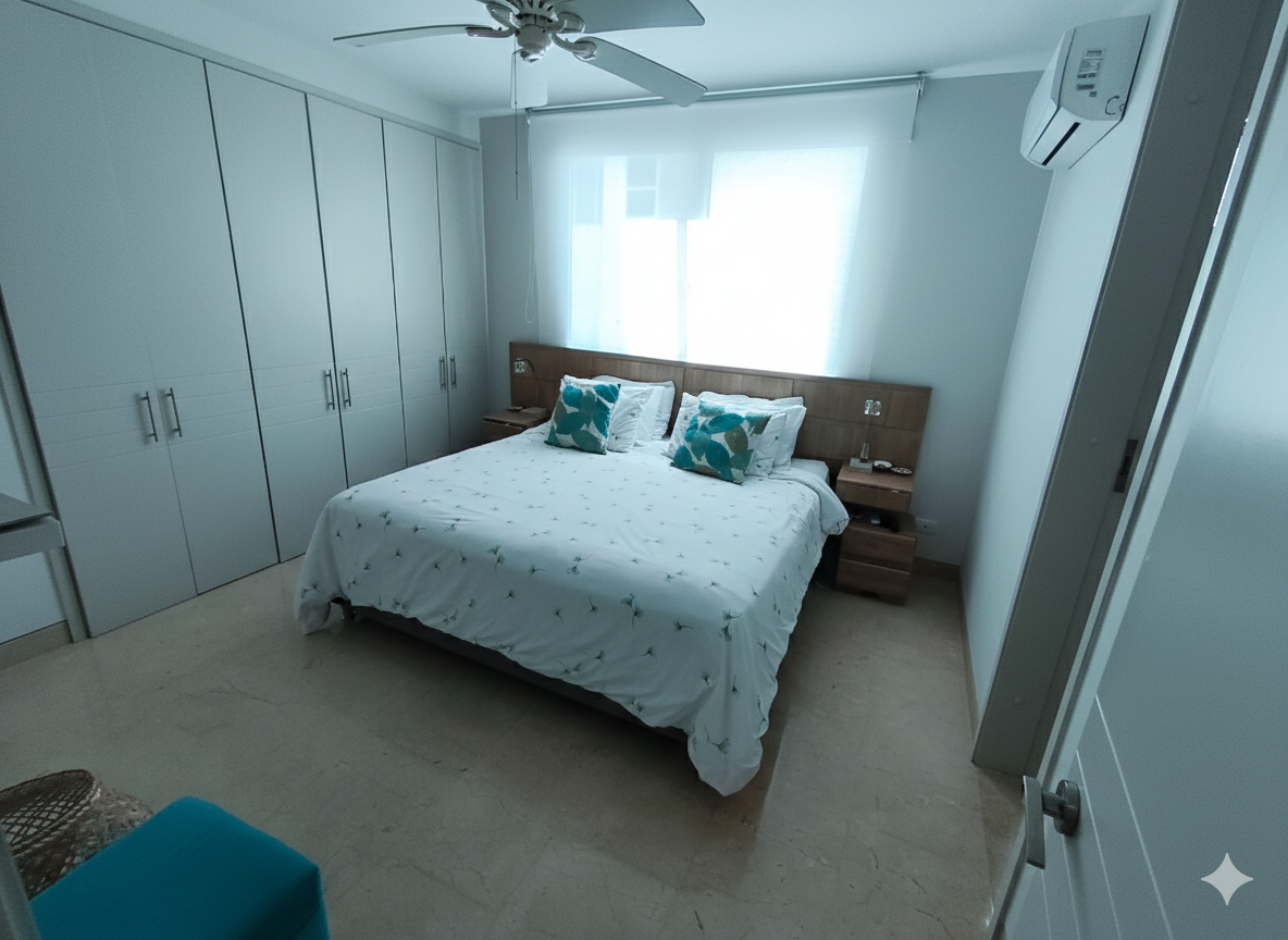 APARTAMENTO AMOBLADO EN ARRIENDO CASTILLOGRANDE - CARTAGENA