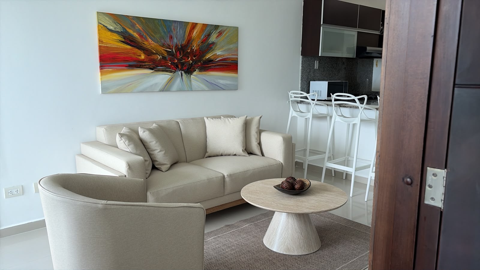 ARRIENDO APARTAMENTO AMOBLADO LA BOQUILLA