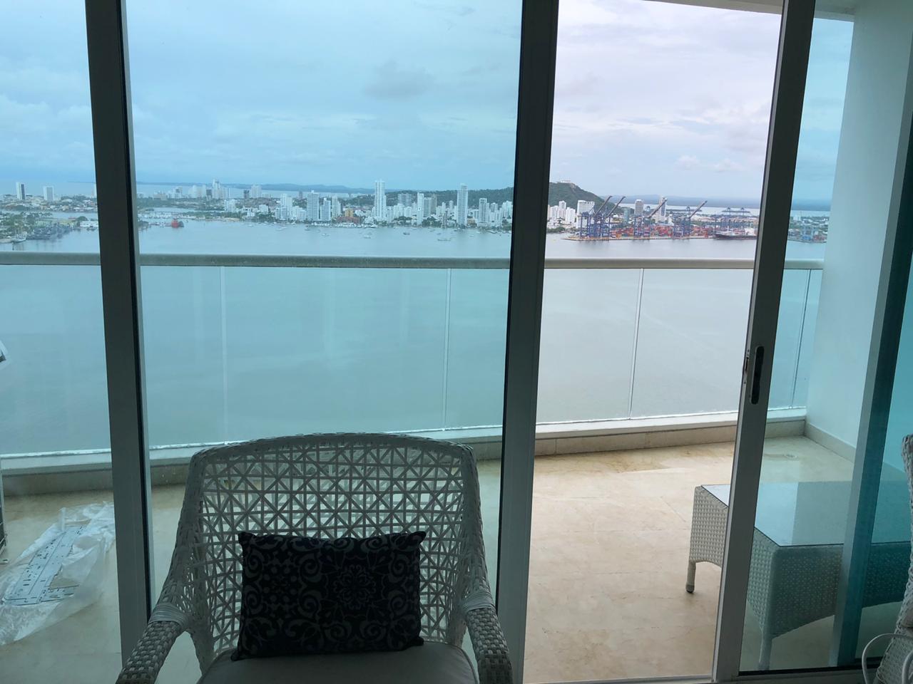 APARTAMENTO AMOBLADO EN ARRIENDO CASTILLOGRANDE - CARTAGENA