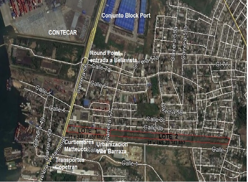 Cartagena Venta de Lote Albornoz