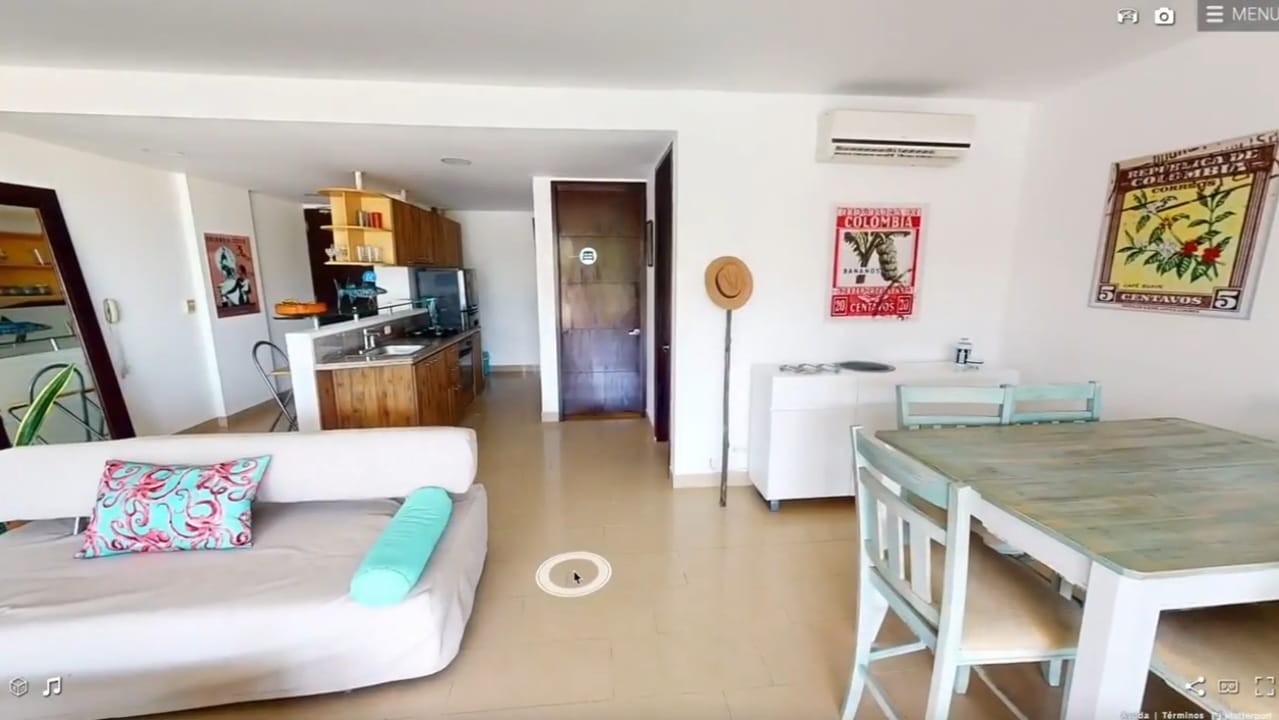 ARRIENDO APARTAMENTO AMOBLADO - LA BOQUILLA -MORROS- CARTAGENA