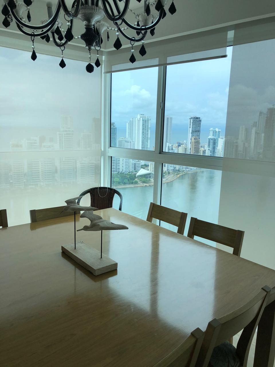 APARTAMENTO AMOBLADO EN ARRIENDO CASTILLOGRANDE - CARTAGENA