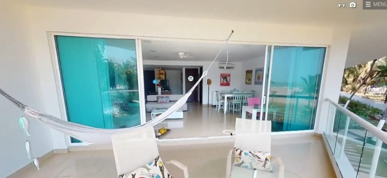 ARRIENDO APARTAMENTO AMOBLADO - LA BOQUILLA -MORROS- CARTAGENA