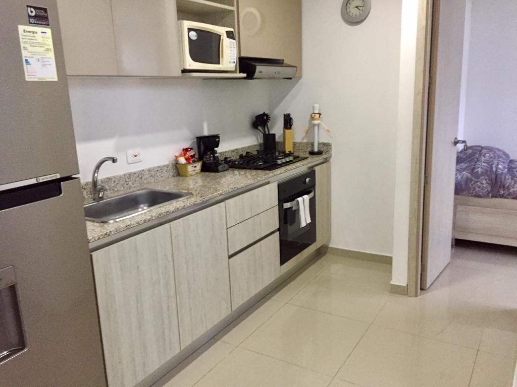EN ARRIENDO APARTAMENTO AMOBLADO EN MANGA - CARTAGENA