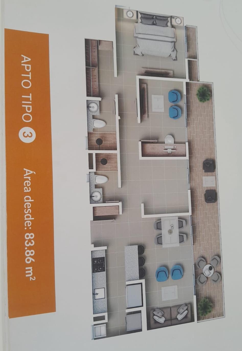 APARTAMENTO EN VENTA SERENA DEL MAR- CARTAGENA
