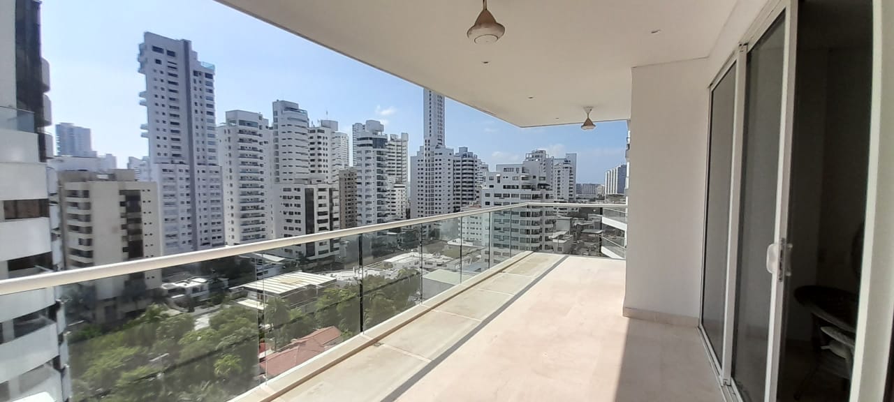 APARTAMENTO AMOBLADO EN VENTA, BOCAGRANDE - CARTAGENA