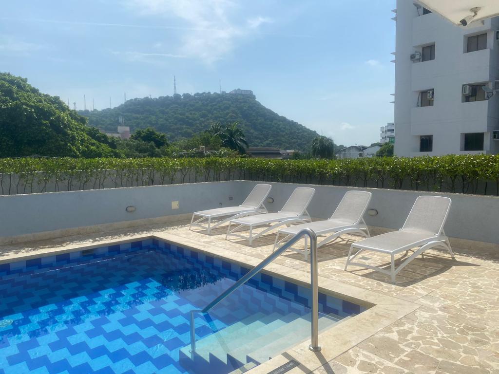 APARTAMENTO AMOBLADO EN ARRIENDO PIE DE LA POPA - CARTAGENA