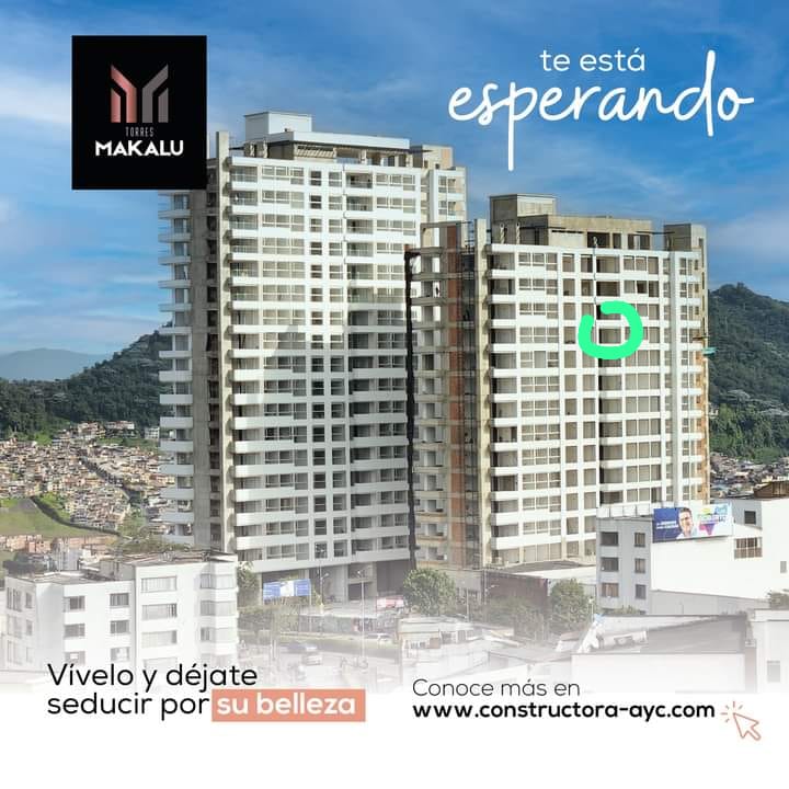 APARTAMENTO EN VENTA AVENIDA SANTANDER TORRES MAKALU