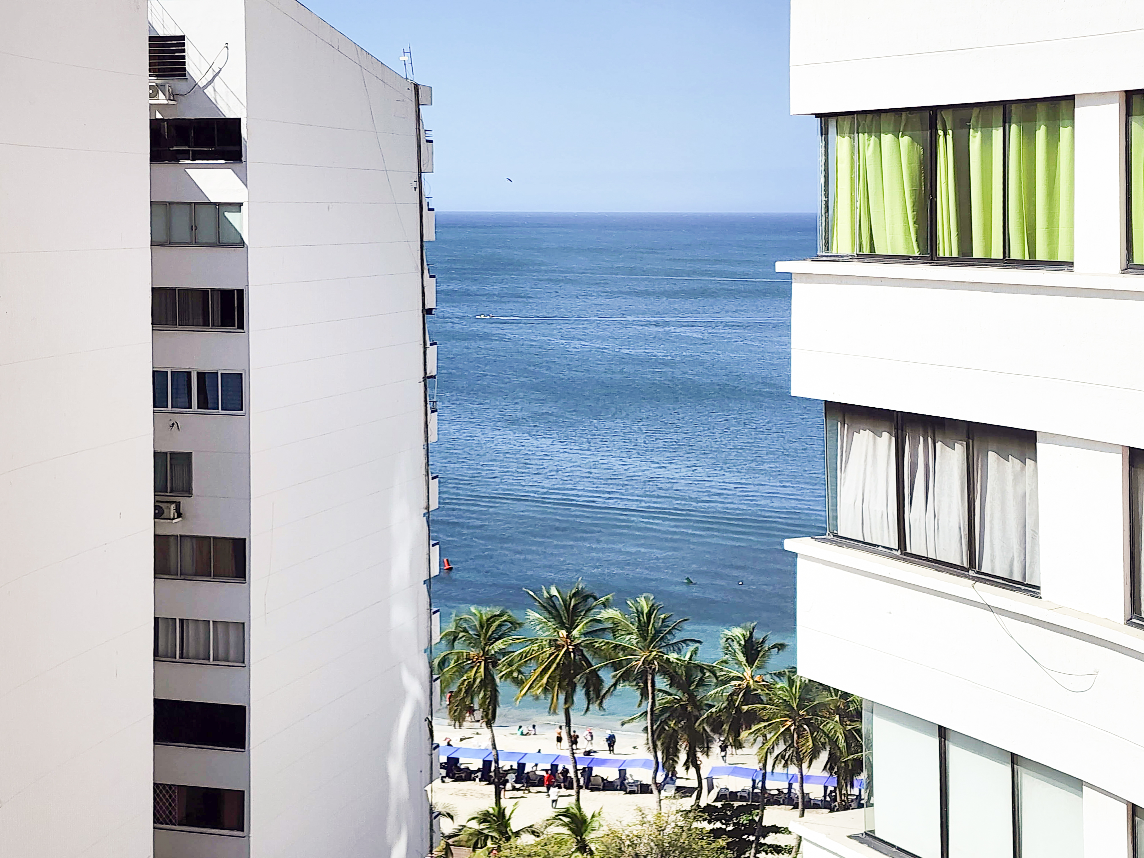 Apartamento con vista al mar y permiso turistico en el  Rodadero