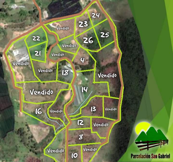 Se Vende Lote en Parcelación en San Vicente Ferrer, Antioquia