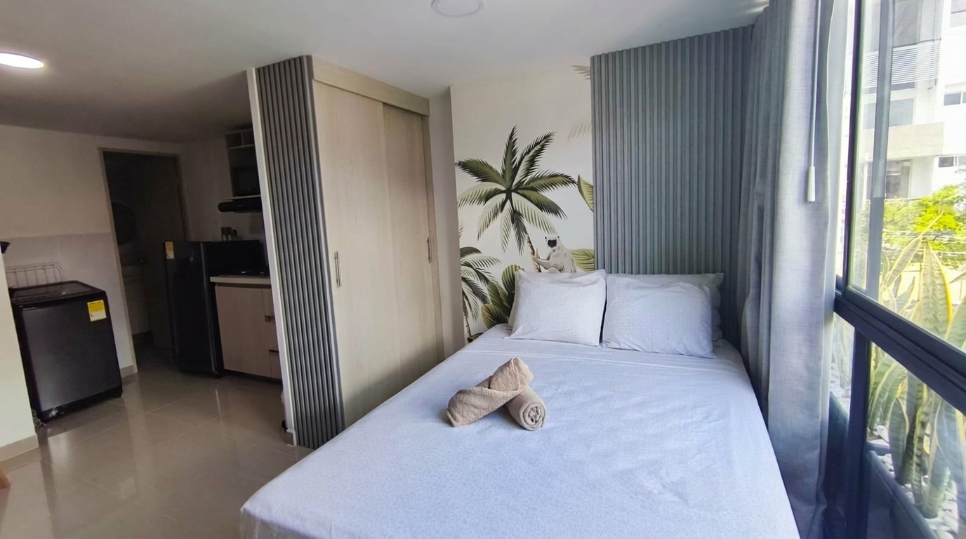 Se Arrienda Apartaestudio Amoblado, en San Javier, Medellín
