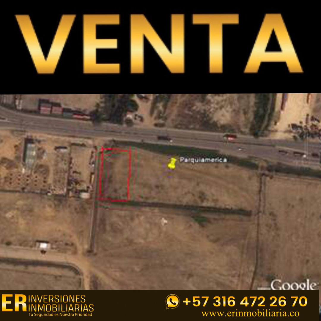 SE VENDE LOTE INDUSTRIAL, PARQUIAMERICA, CARTAGENA