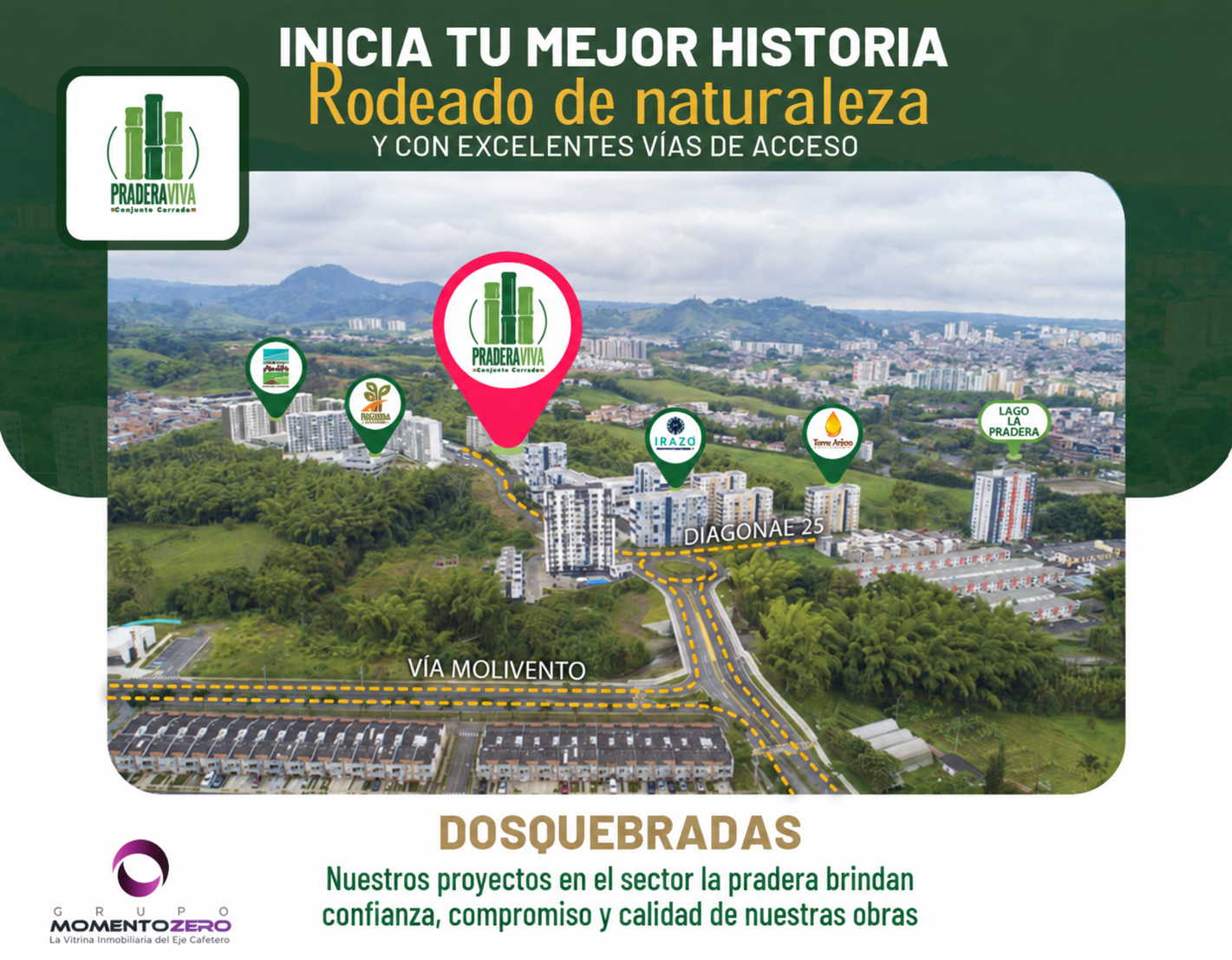 VENTA PROYECTO DE APARTAMENTOS PRADERA VIVA DOSQUEBRADAS