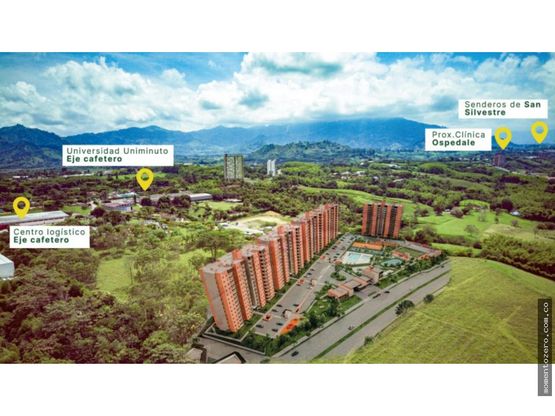 VENTA CESION DE DERECHOS AMPLIO APARTAMENTO CERRITOS PEREIRA 
