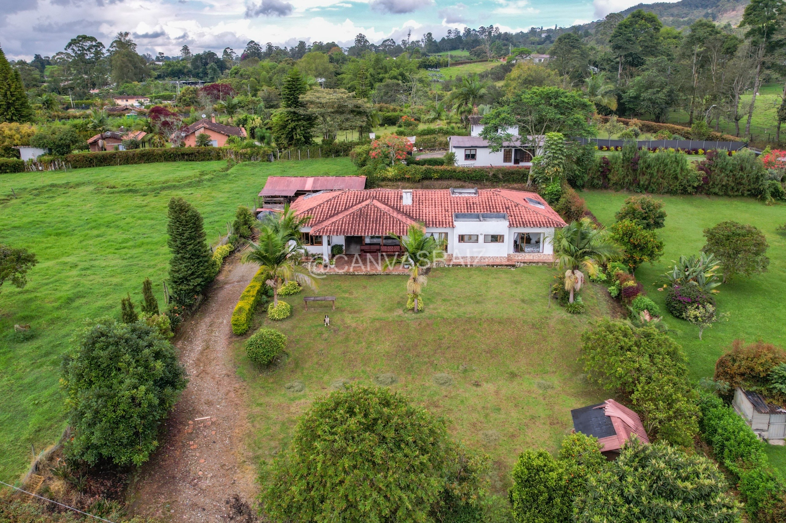 Casa finca independiente ubicada en Pontezuela, Llanogrande 