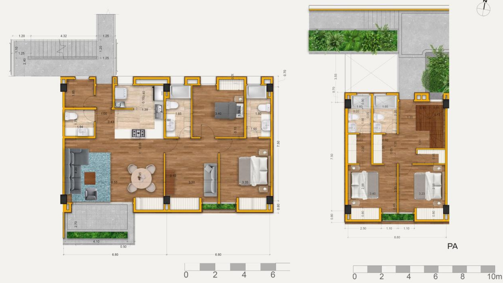 Se vende Apto 144m² 2h/3b+v/2p  Alto Hatillo 2