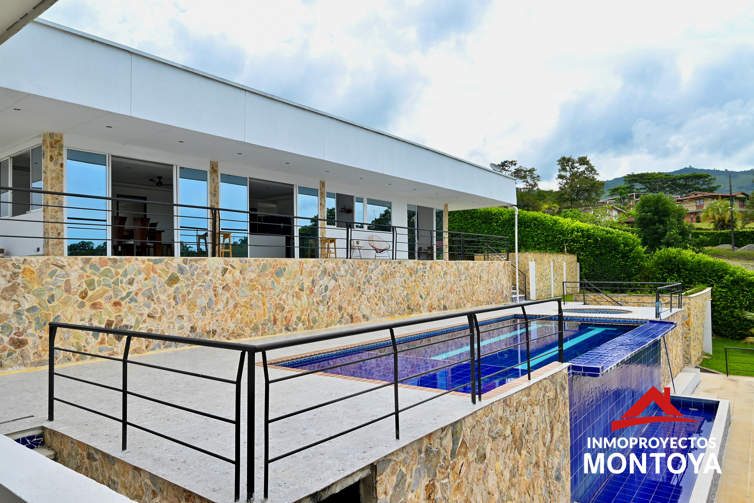 Linda casa campestre en condominio a 15 min de Viterbo