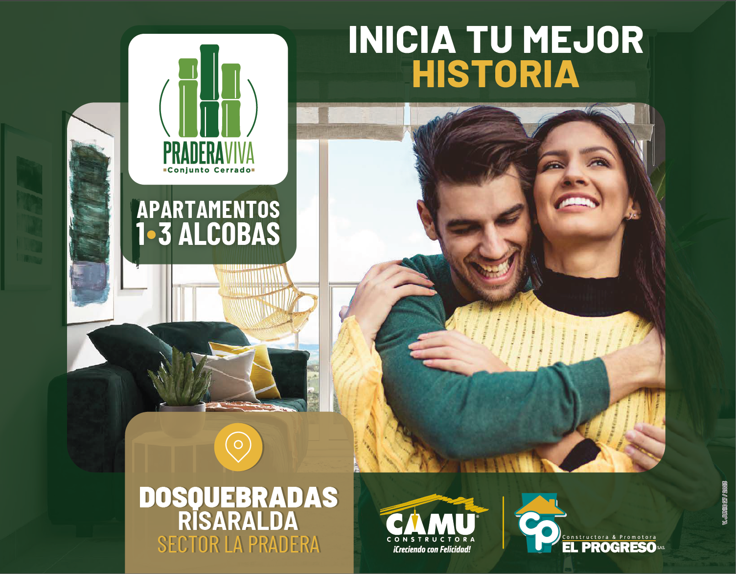 Cesión? Apartamento en Pradera Viva, Dosquebradas