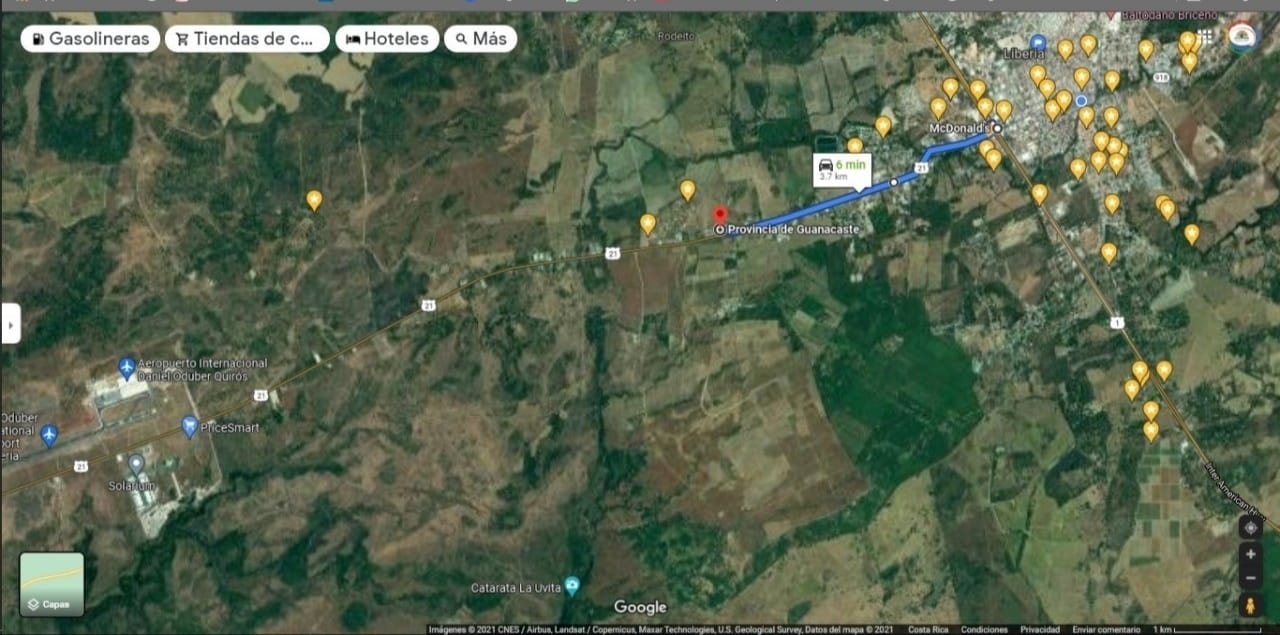 LOTE COMERCIAL EN VENTA SANTA ANA - LIBERIA