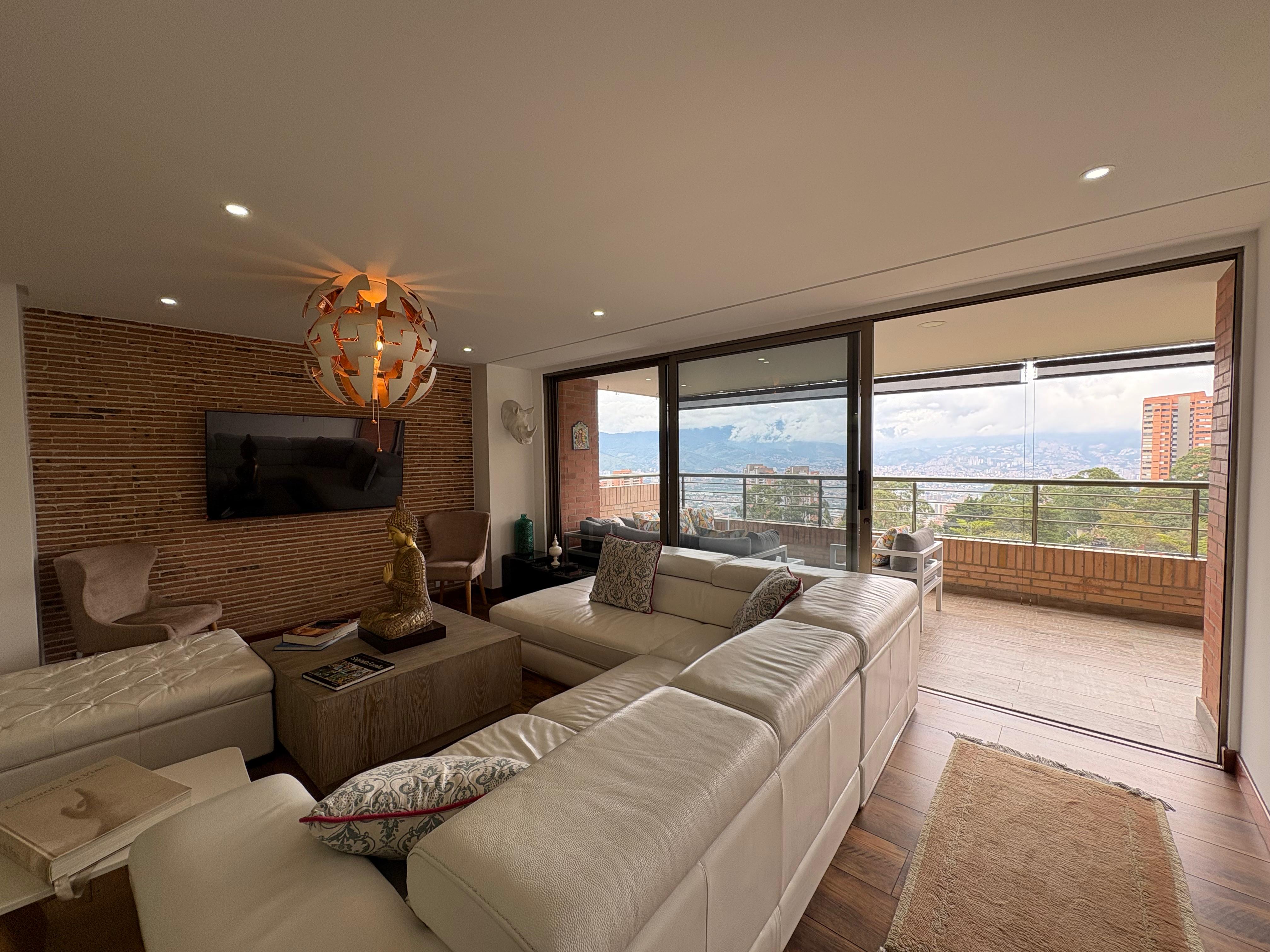 ARRIENDO APARTAMENTO POBLADO CALERA, AMOBLADO Y DESOCUPADO