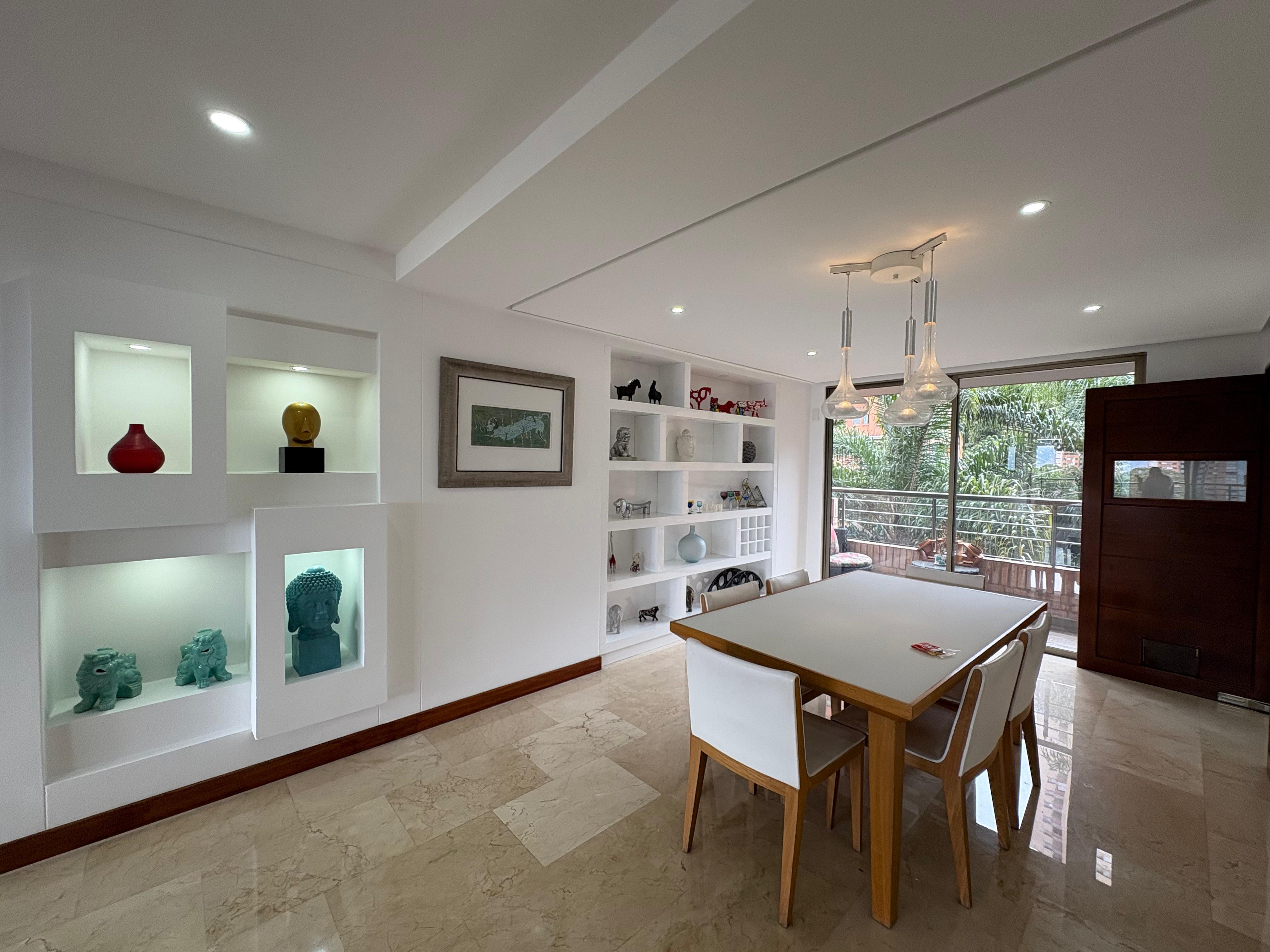 ARRIENDO APARTAMENTO POBLADO CALERA, AMOBLADO Y DESOCUPADO