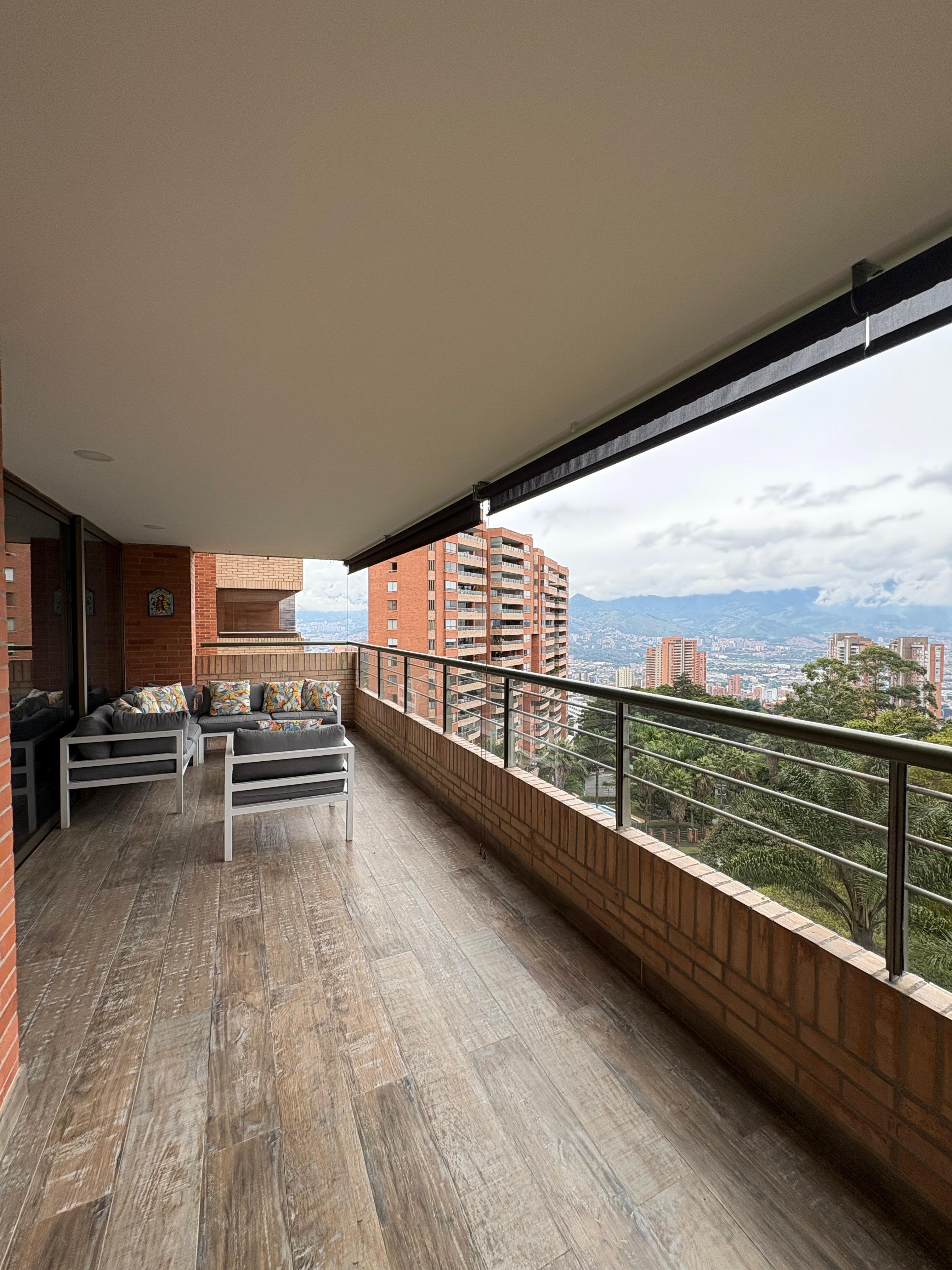 ARRIENDO APARTAMENTO POBLADO CALERA, AMOBLADO Y DESOCUPADO