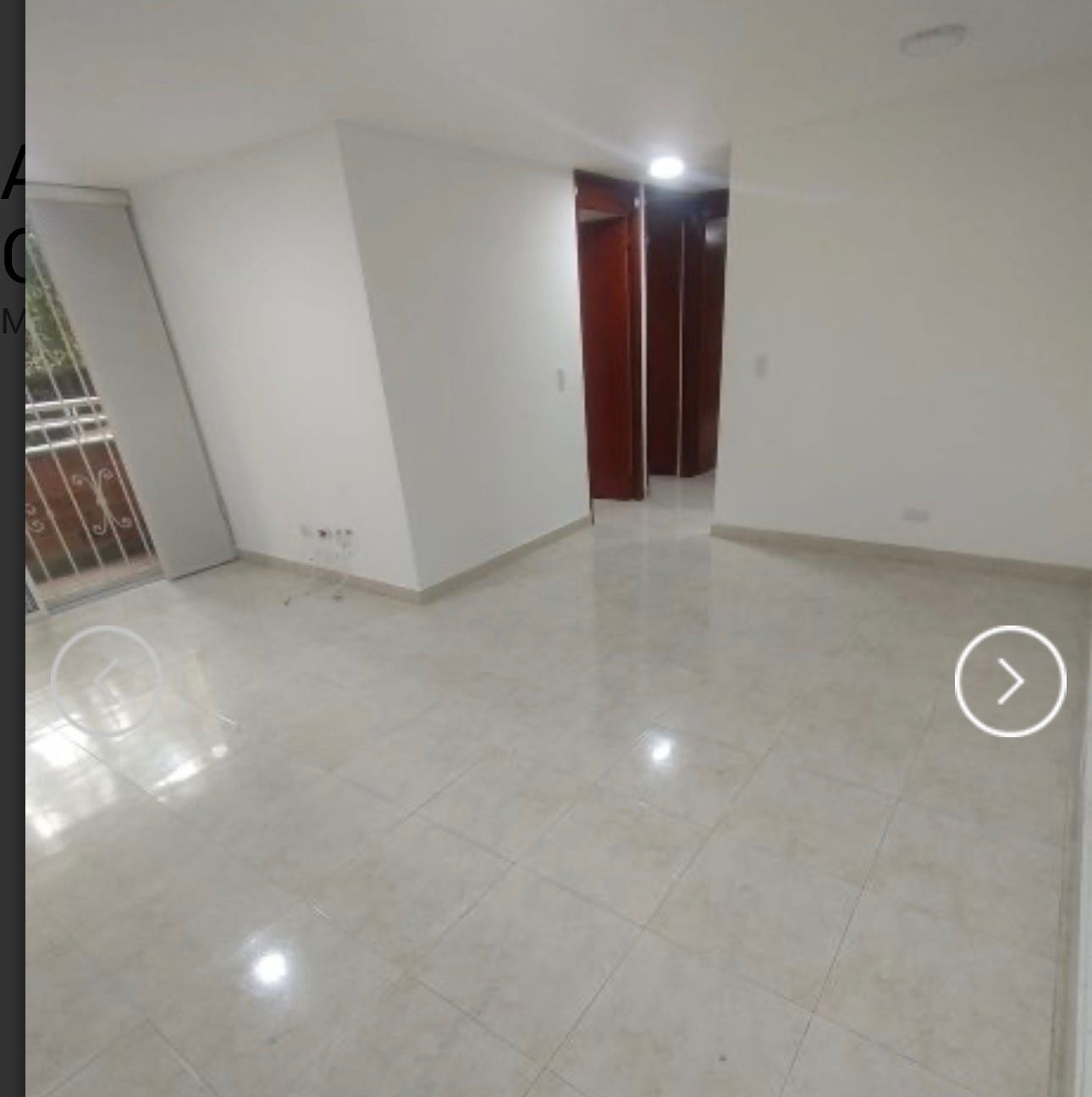 SE VENDE APARTAMENTO EN SECTOR LOMA DE LOS BERNAL EN PRIMER PISO