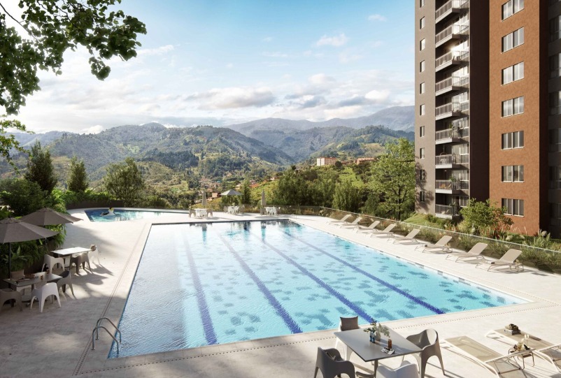 Apartamentpo en venta en caldas