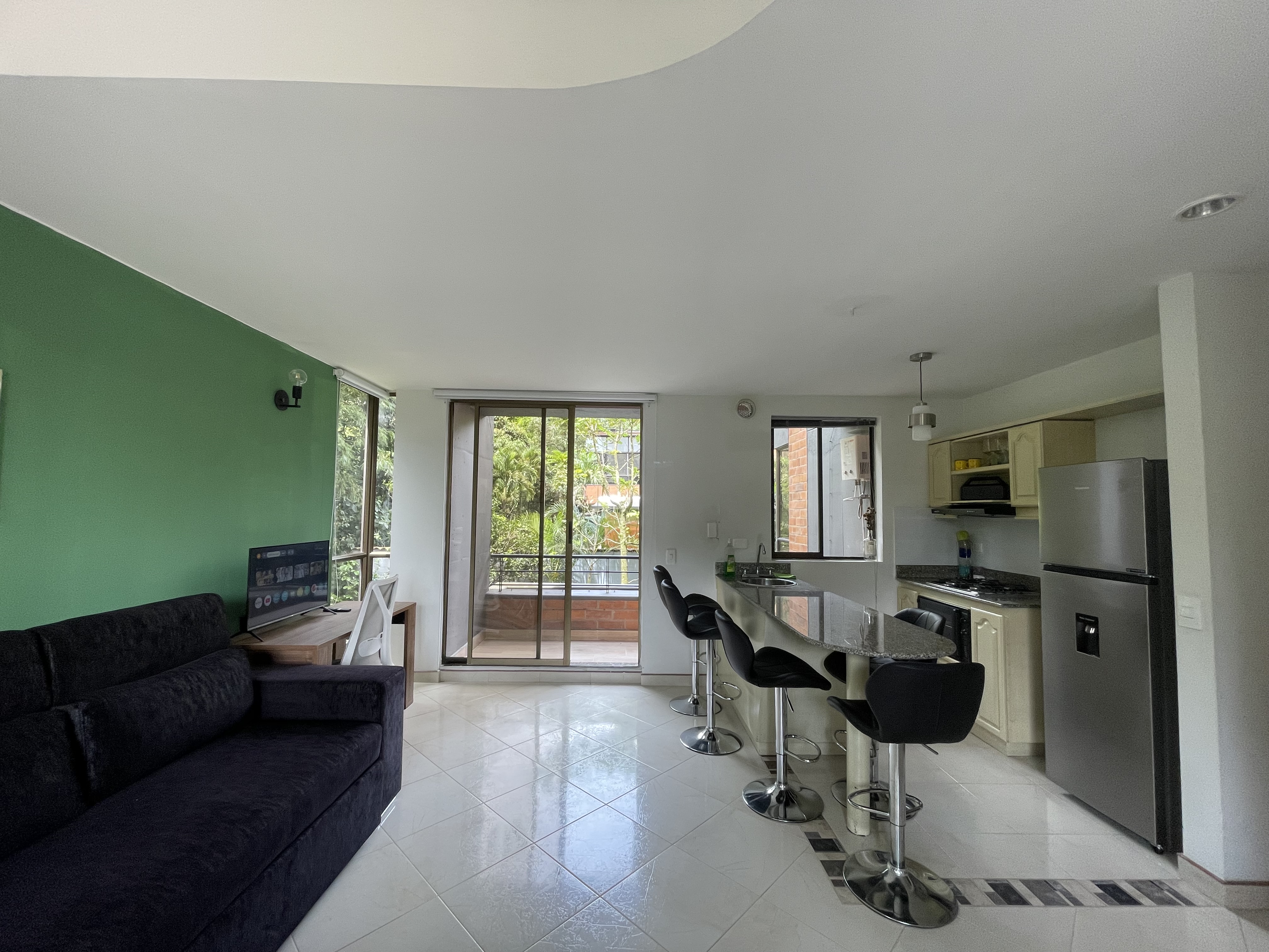 Apartamento AMOBLADO para la renta en El Poblado
