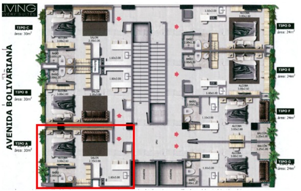 Apartaestudio en venta (cesión de derechos) Unicentro - Medellín