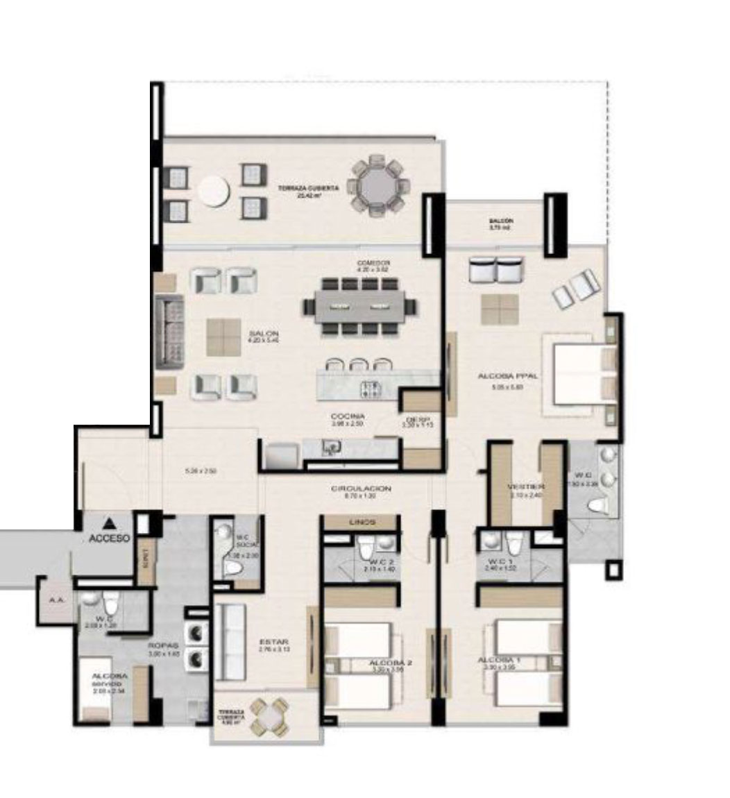 Vendo Apartamento para estrenar Cartagena Barú