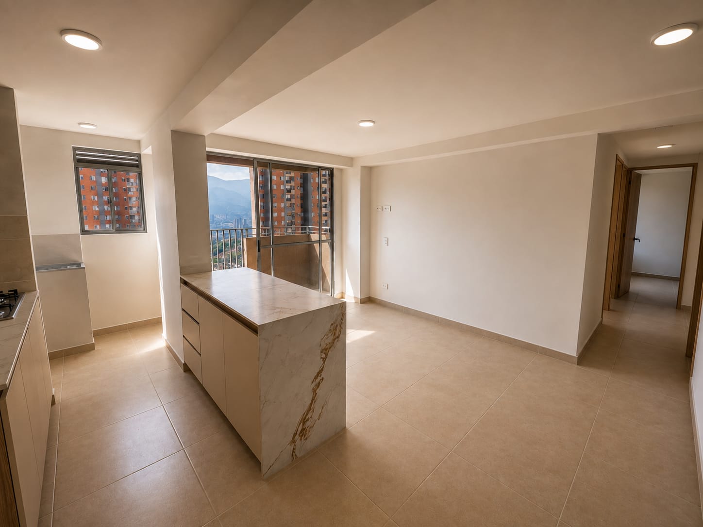 Apartamento nuevo en venta Itagüí Santa María con estudio