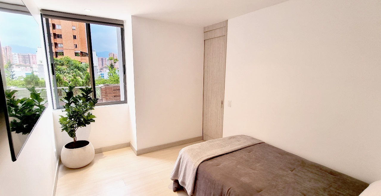 Apartamento amoblado para arriendo sector Lalinde Poblado - Medellín