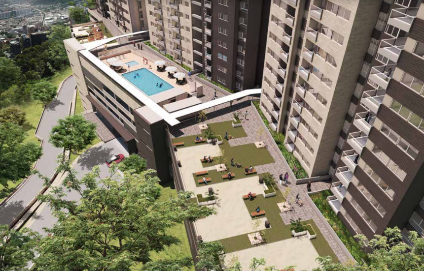 Apartaestudio en venta (cesión de derechos) Palmas Medellín